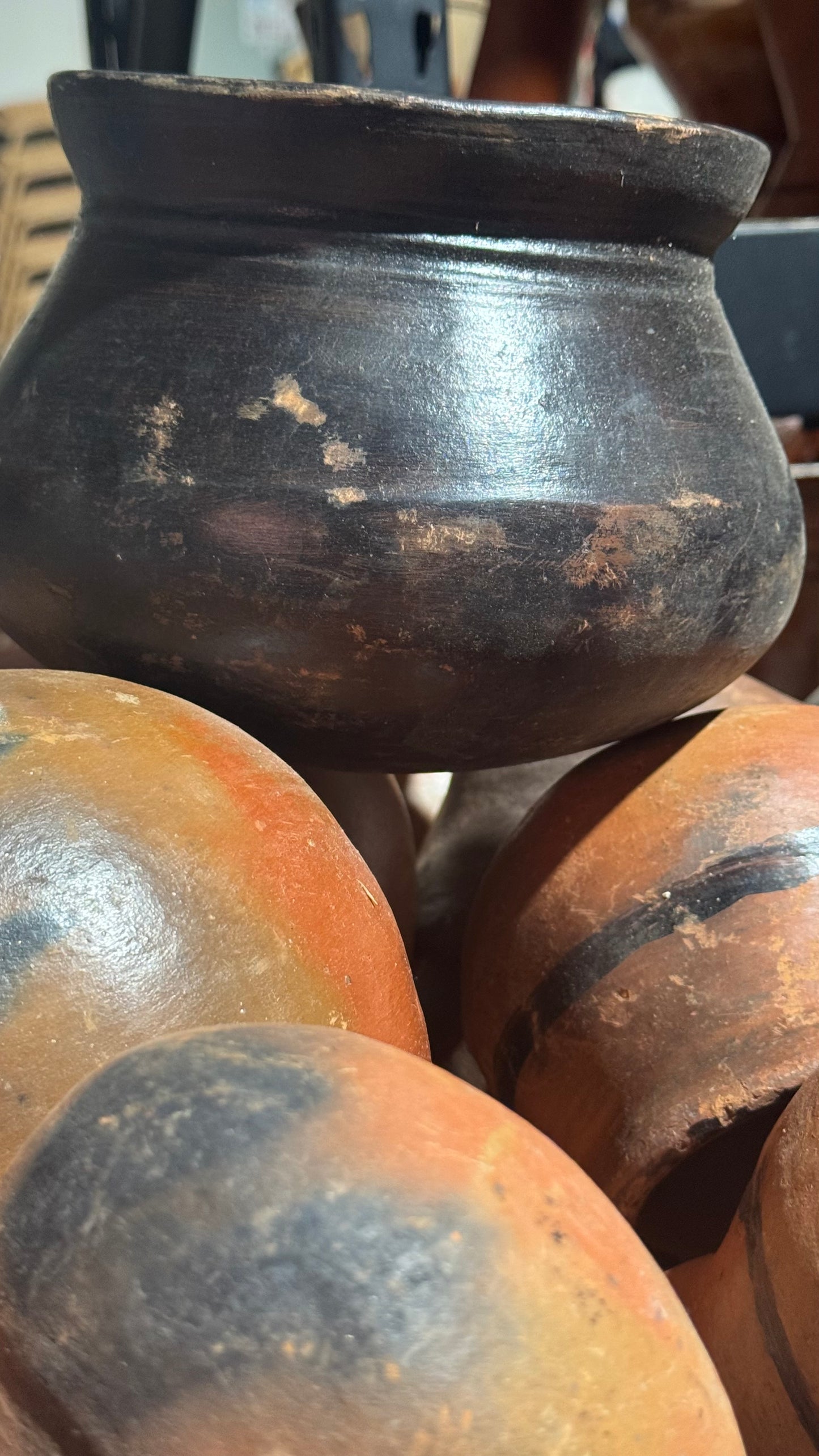African cooking vases